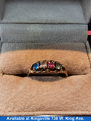 Women's Ring - Mother's - Yellow Gold 10k (.417) 1.8 grams Size 7.5