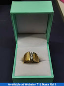 Women's Ring - Yellow Gold 14k (.585) 7.8 grams Size 6