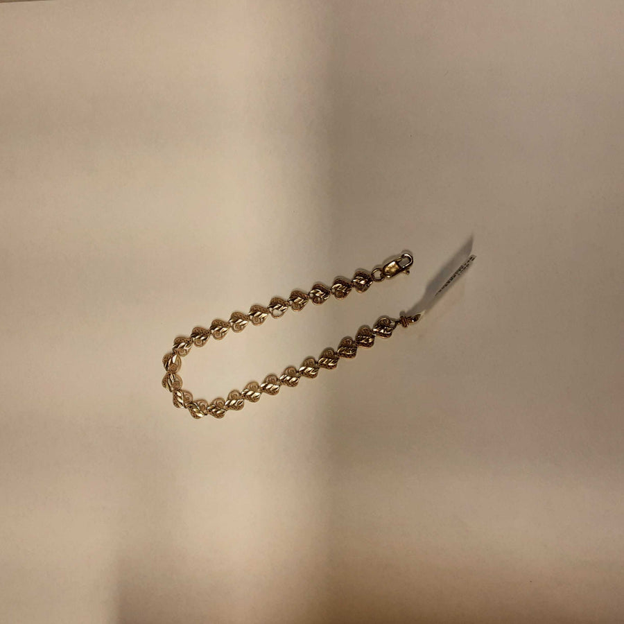 Bracelet - Yellow Gold 10k (.417) 5.2 grams 8 inch