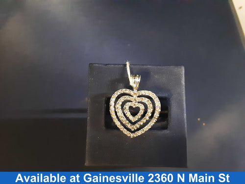 Symbol Pendant - White Gold 10k (.417) 3.9 grams
