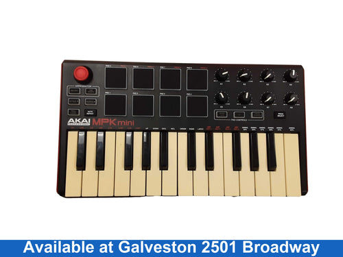 Akai Mpk Mini Black Midi Keyboard Controller