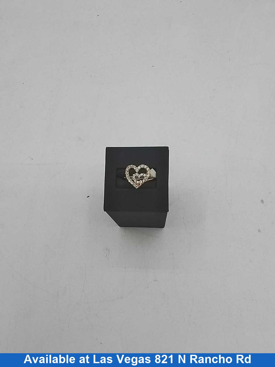 Women's Ring - Yellow Gold 14k (.585) 2.4 grams Size 6.5