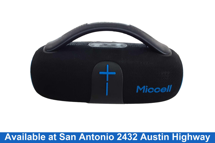 Miccell S2502 Black Portable Speaker