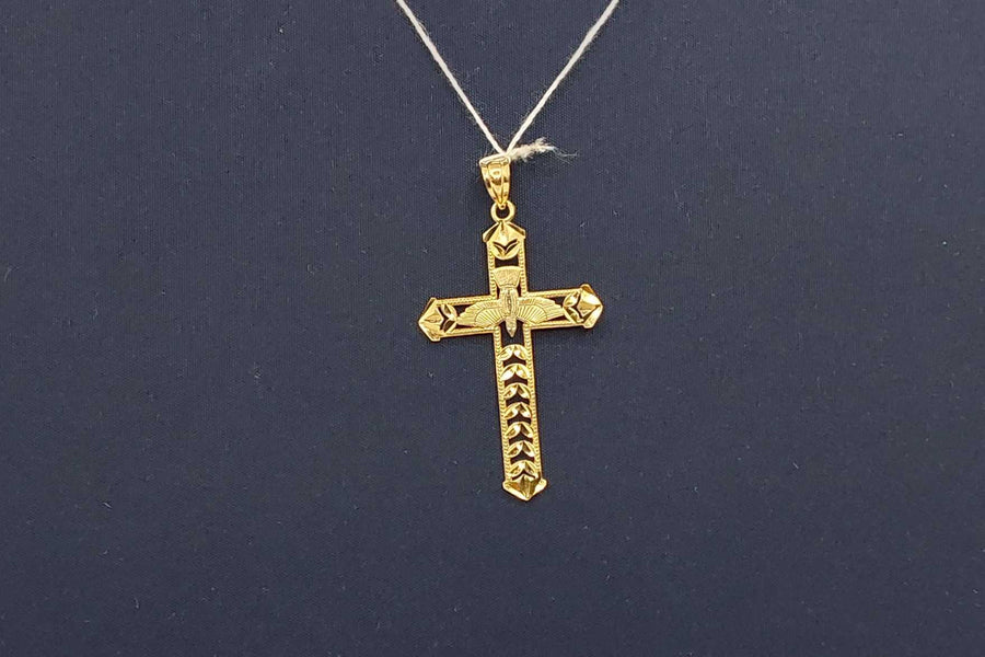Religious Pendant - Yellow Gold 14k (.585) 1.77 grams