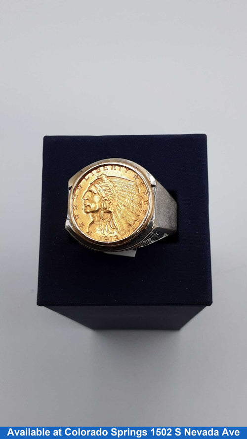 Men's Ring - White Gold 14k (.585) 18.2 grams Size 10