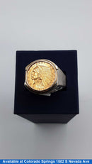 Men's Ring - White Gold 14k (.585) 18.2 grams Size 10
