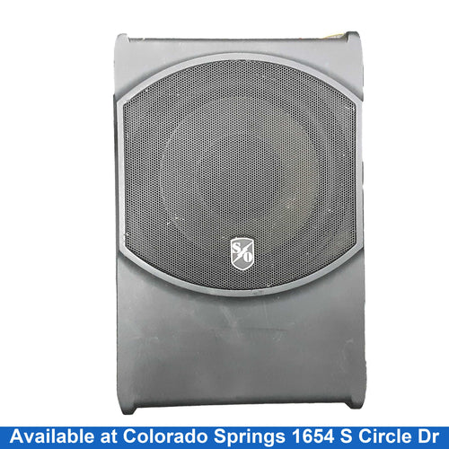 Sound Ordnance B-8pt Black Car Sub-Woofer
