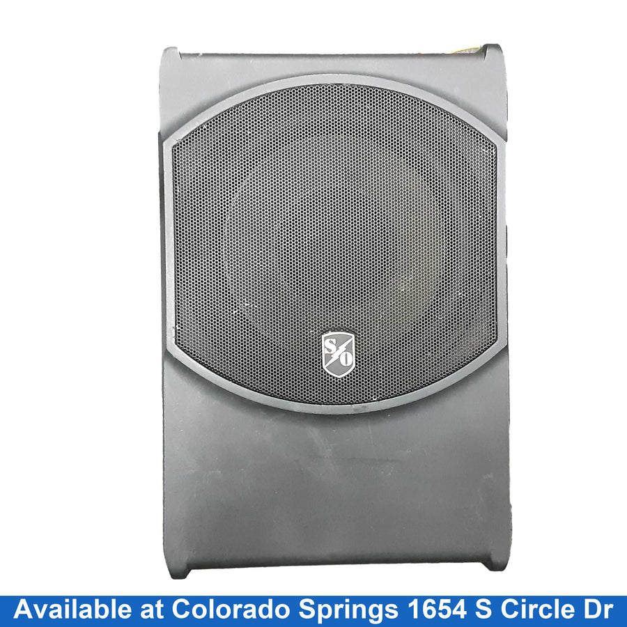 Sound Ordnance B-8pt Black Car Sub-Woofer