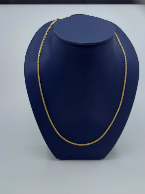 Rope Chain - Yellow Gold 14k (.585) 4.1 grams 20 inch