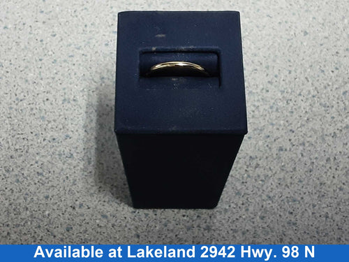 Ring - Wedding Band - Yellow Gold 10k (.417) 1.7 grams Size 10.5
