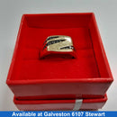 Men's Ring - Yellow Gold 10k (.417) 5.7 grams Size 10