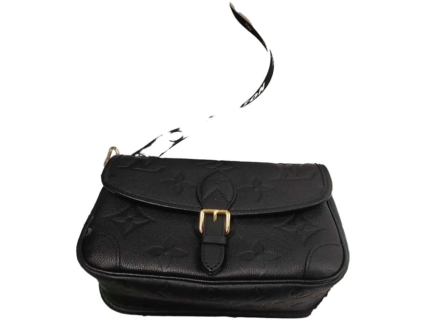Louis Vuitton Diane Black Black Purse / Handbag