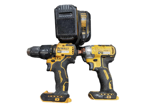 Dewalt Dcd738 Yellow Cordless Standard Drill