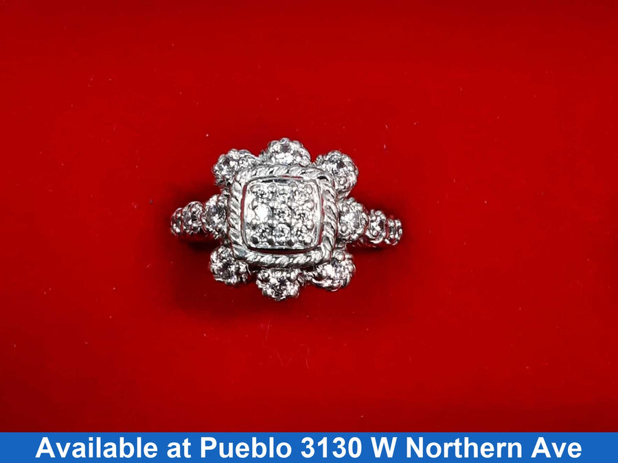 Women's Ring - Silver 8.3 grams Size 8