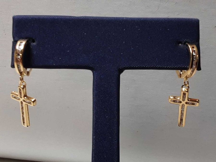 Earrings - Yellow Gold 14k (.585) 1.4 grams