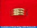 Ring - Wedding Band - Yellow Gold 14k (.585) 5.1 grams Size 8