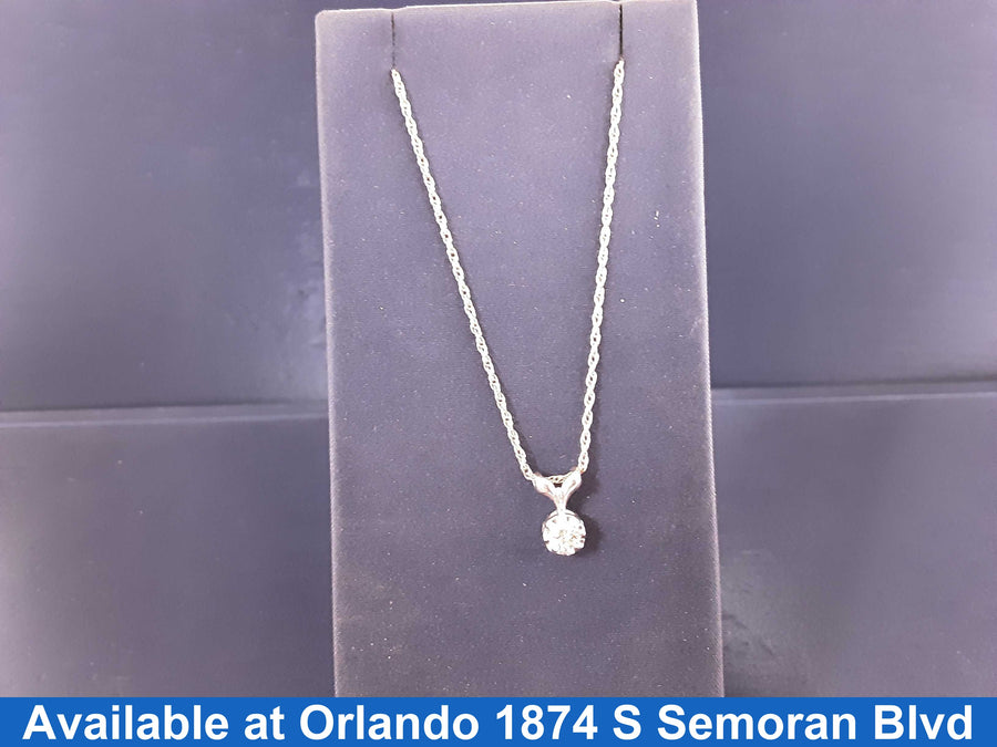 Chain - White Gold 14k (.585) 2.3 grams 22 inch
