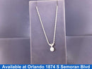 Chain - White Gold 14k (.585) 2.3 grams 22 inch