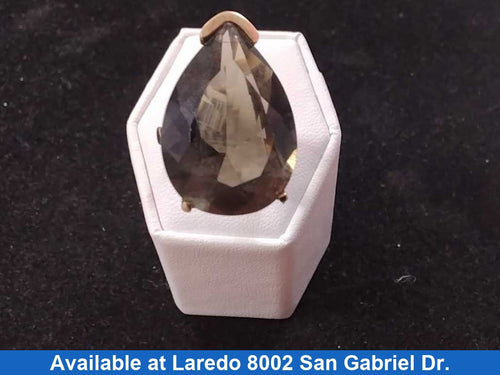 Women's Ring - Yellow Gold 10k (.417) 7.7 grams Size 8