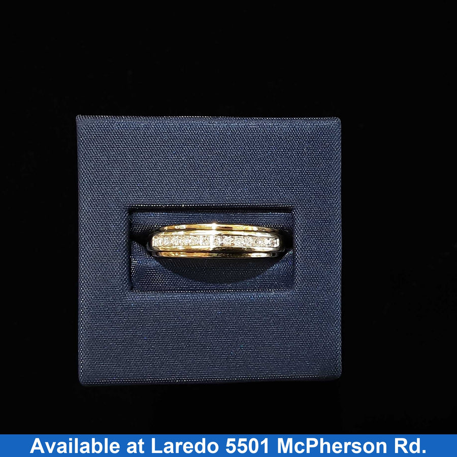Ring - Wedding Band - Yellow Gold 14k (.585) 3.5 Grams Size 9