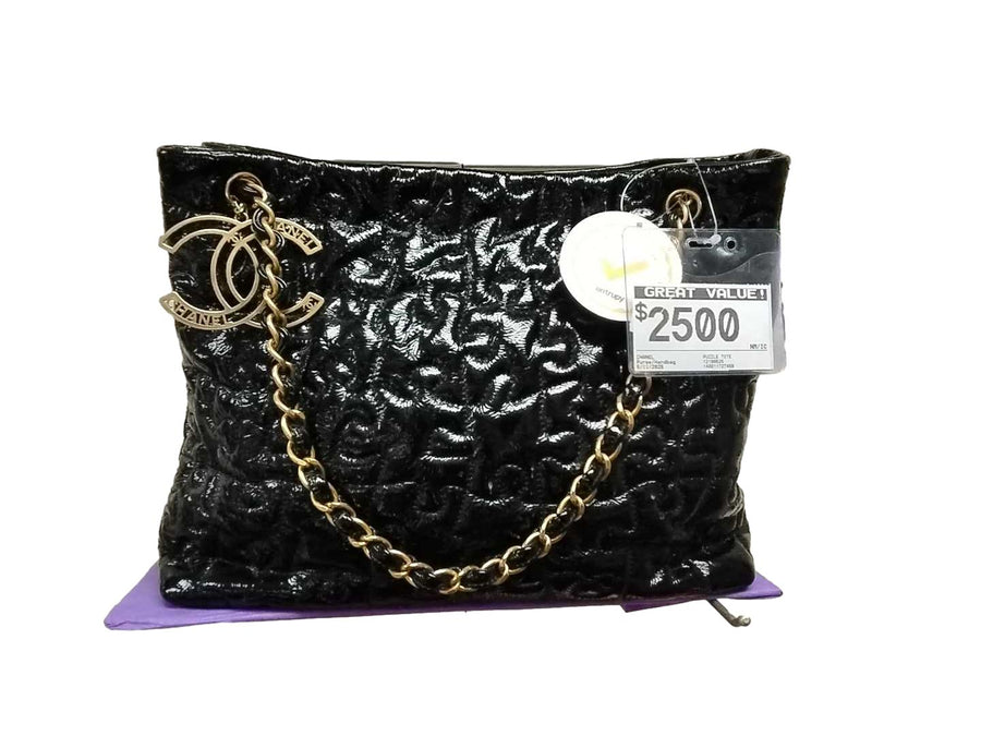 Chanel Puzzle Tote Black Purse / Handbag