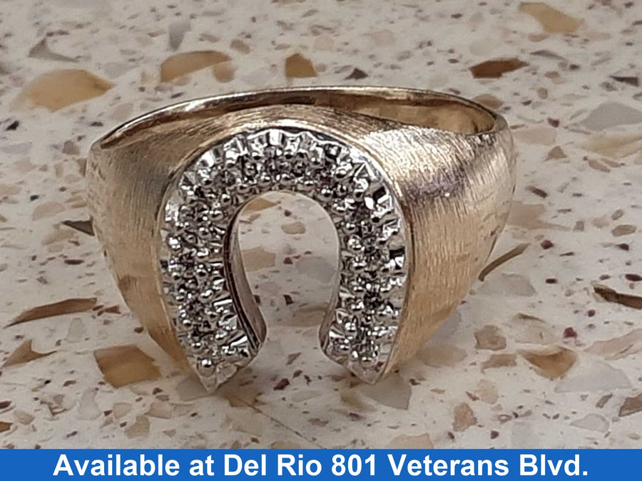 Men's Ring - Yellow Gold 10k (.417) 6.8 grams Size 12