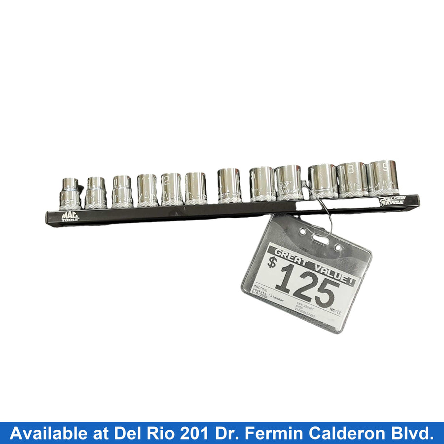 Mactool Sxm12sbrpt Silver Socket