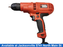 Black & Decker Dr260 Orange Corded Standard Drill
