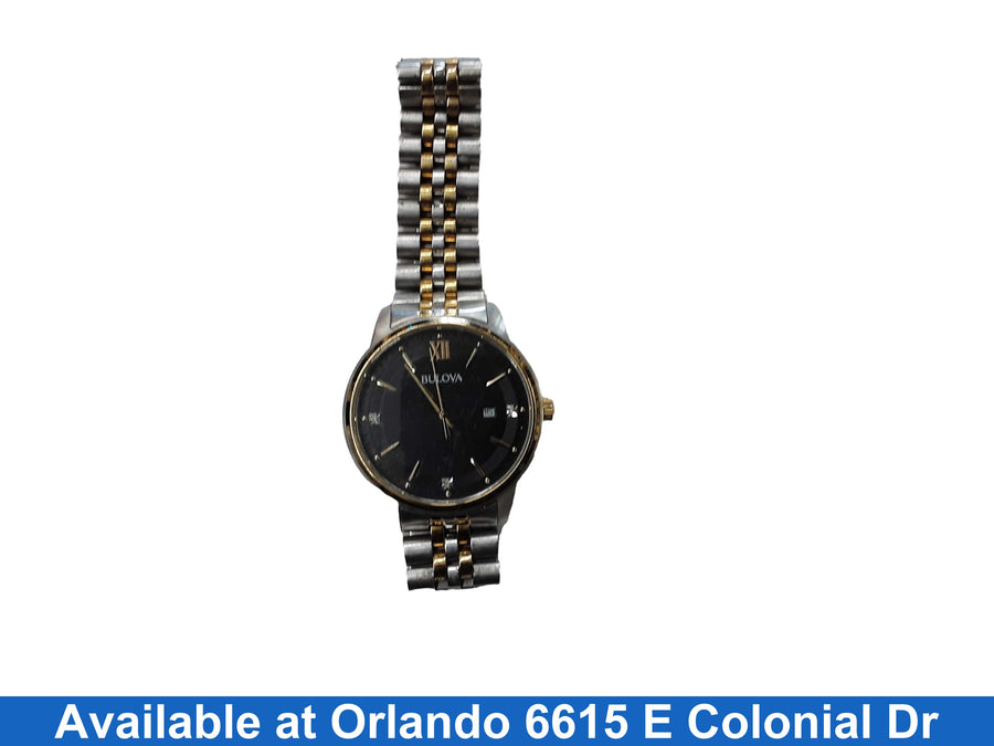 Bulova 98d163 Silver Regular Watch