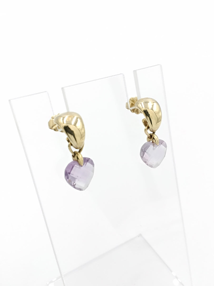 Earrings - Yellow Gold 14k (.585) 3.6 grams