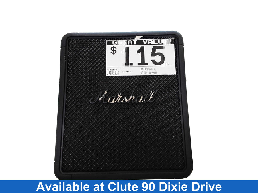 Marshall Stockwell 2 Black Portable Speaker