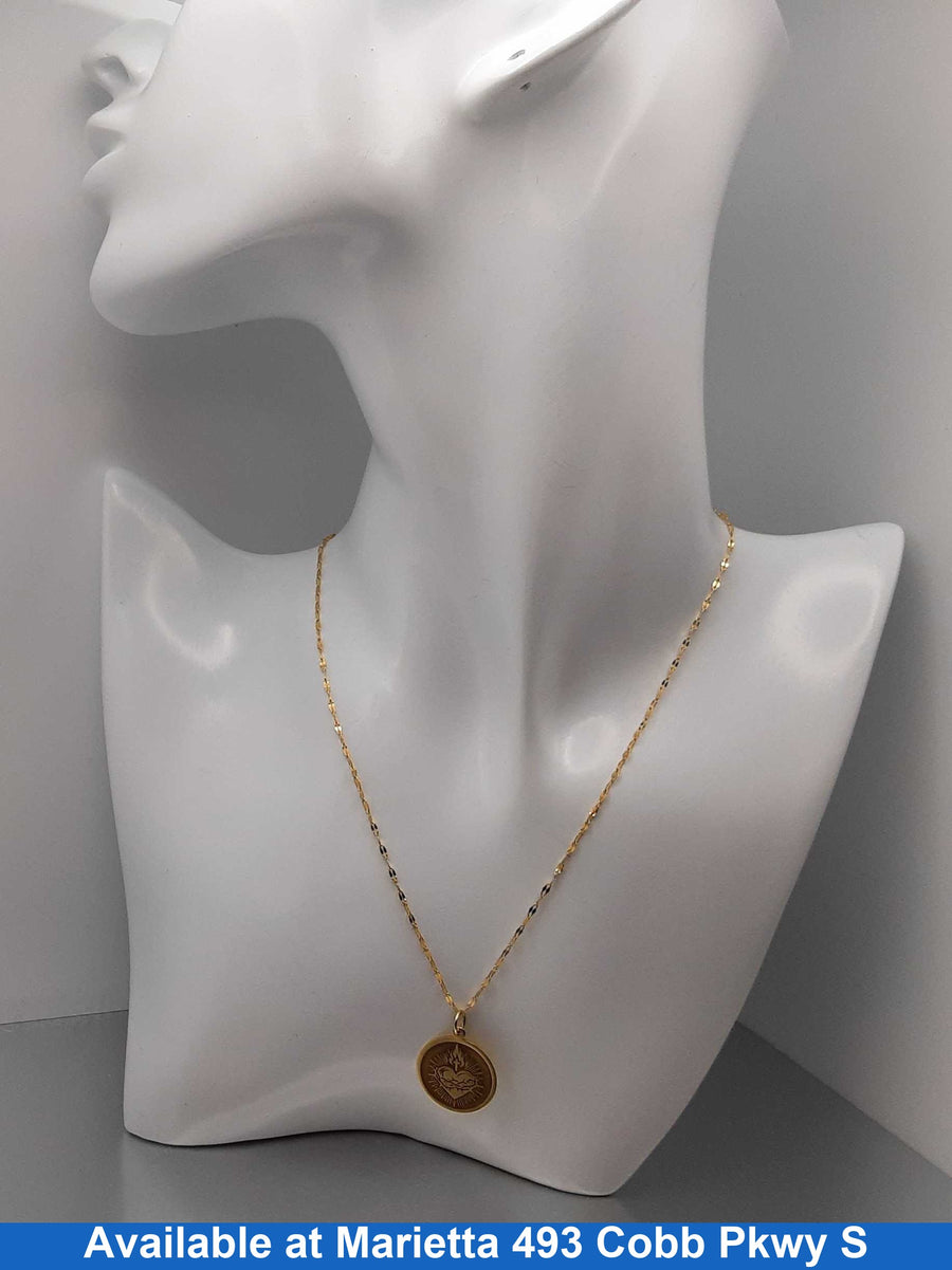 Chain - Yellow Gold 14k (.585) 2 grams 14 inch