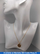 Chain - Yellow Gold 14k (.585) 2 grams 14 inch