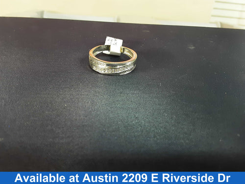 Ring - Wedding Band - Yellow Gold 14k (.585) 3.5 grams Size 10