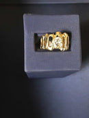 Women's Ring - Yellow Gold 14k (.585) 6.6 grams Size 9