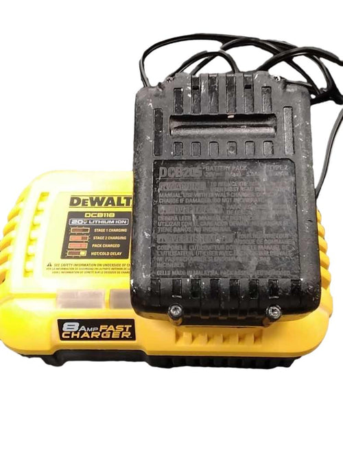Dewalt Dcb118 Yellow Battery Charger