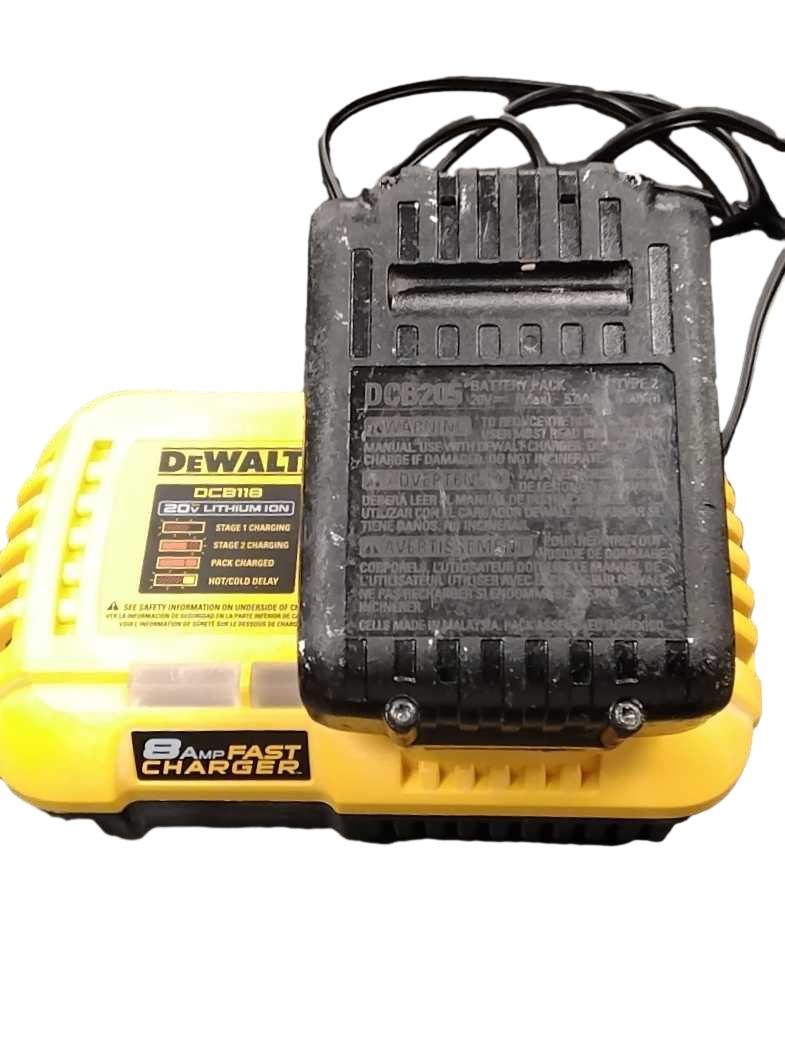 Dewalt Dcb118 Yellow Battery Charger