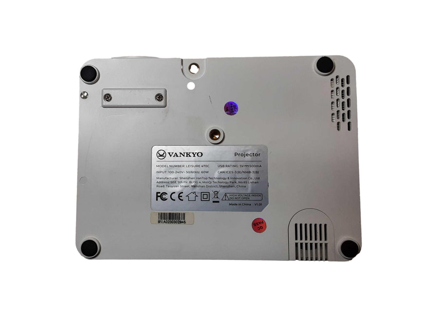 Vankyo 470c White Home Media Projector