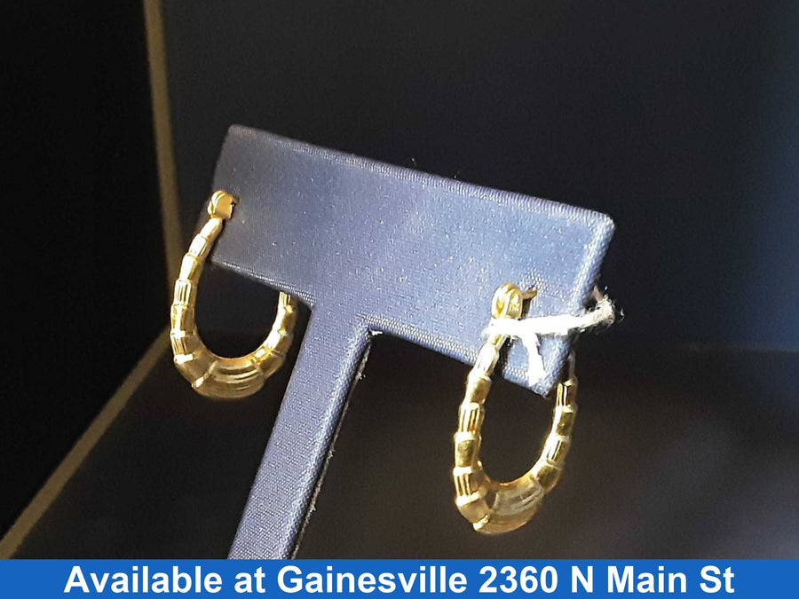 Shrimp Earrings - Yellow Gold 14k (.585) 1.5 grams