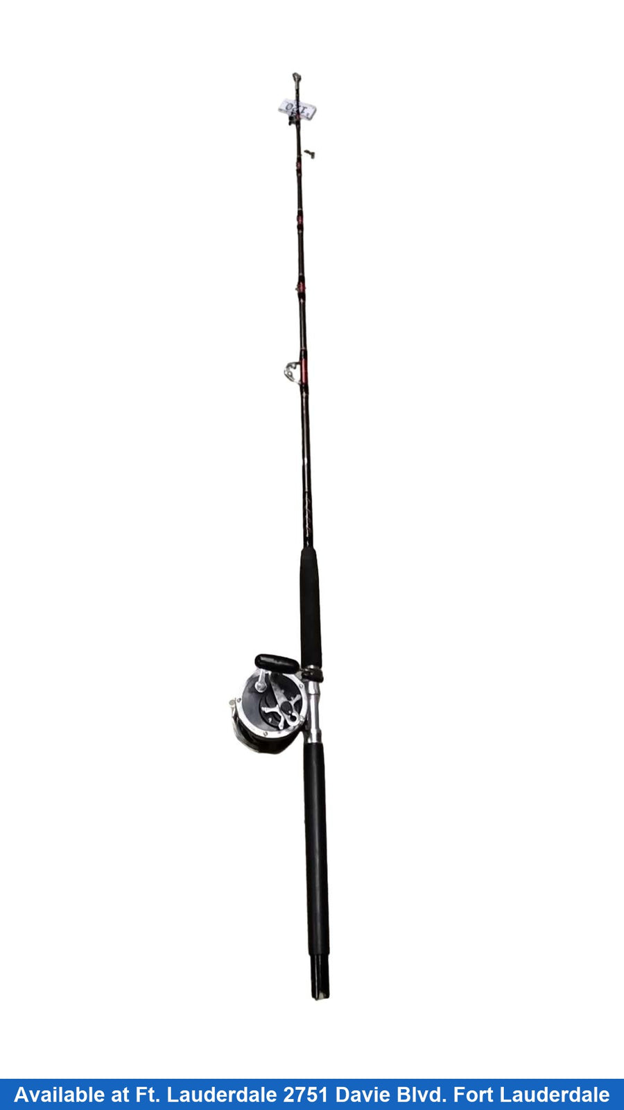 Penn Senator 115l2 Black Fishing Rod & Reel Combo
