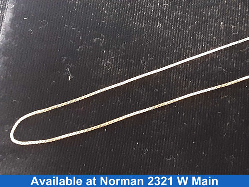 Box Chain - Yellow Gold 14k (.585) 1.9 grams 24 inch