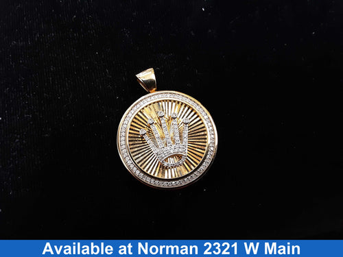 Symbol Pendant - Yellow Gold 10k (.417) 8.9 grams