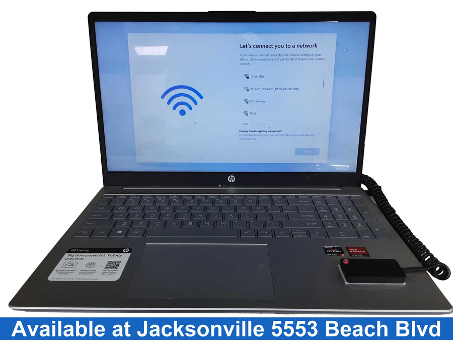 Hp 15-fc0255nr Amd Ryzen 3 8 Gb 256 Gb Gray Laptop