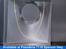 Rope Chain - Yellow Gold 14k (.585) 4.3 grams 11 inch