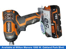 Ridgid R86034 Orange Cordless Impact Drill