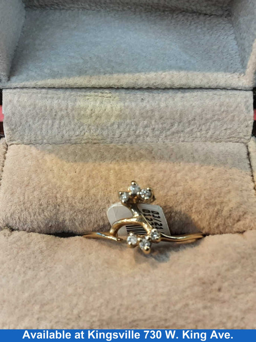 Women's Ring - Yellow Gold 10k (.417) 1.9 grams Size 8