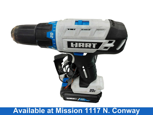 Hart Hpdd01 White Cordless Impact Drill