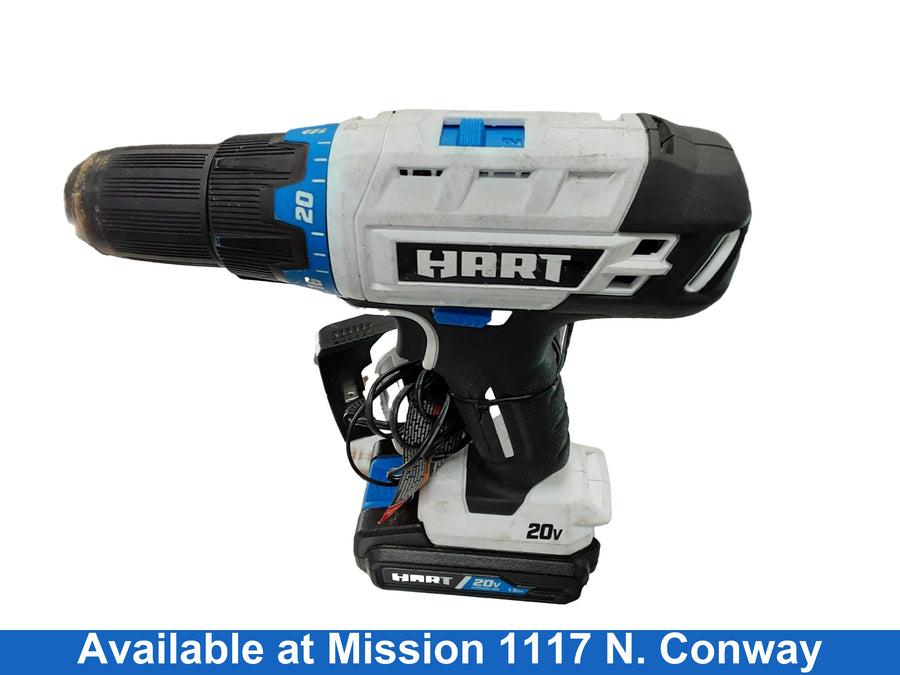 Hart Hpdd01 White Cordless Impact Drill