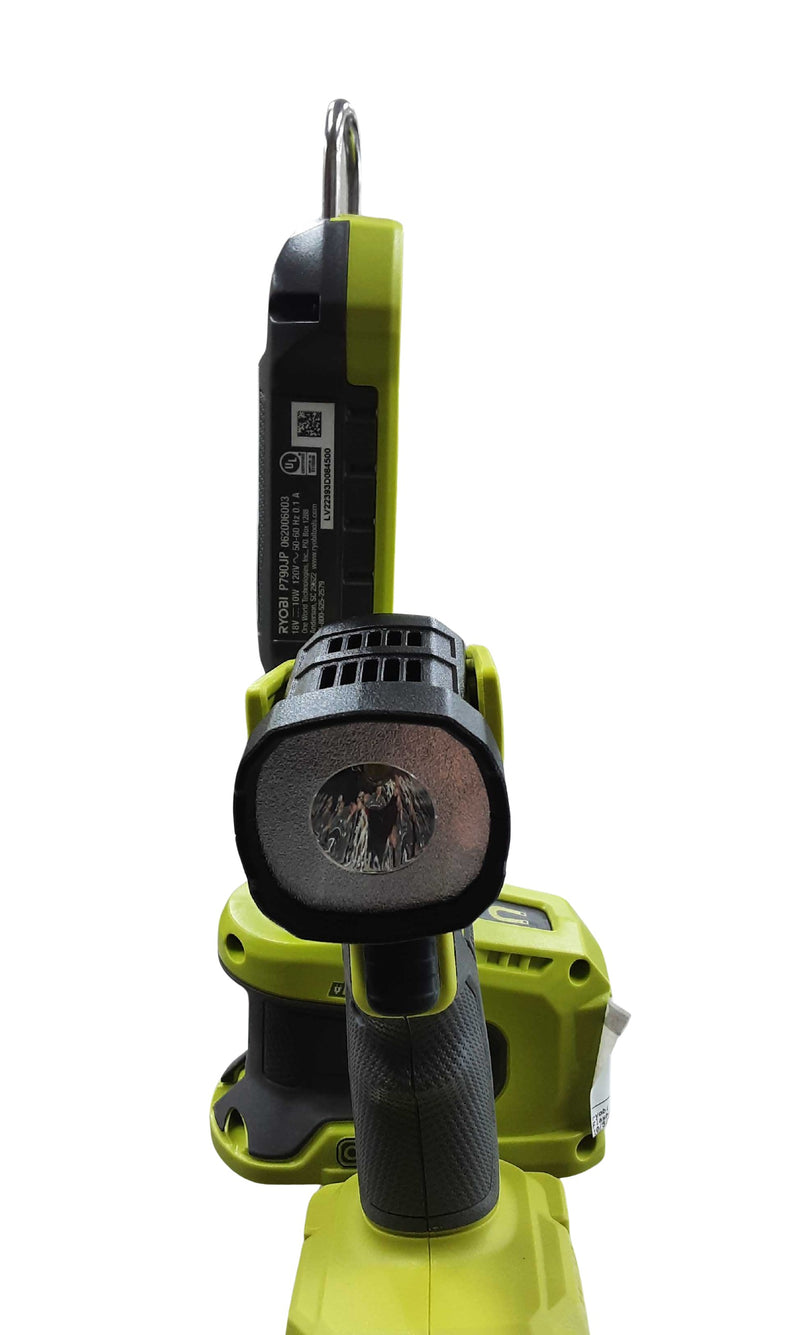 Ryobi P790jp Green Flashlight / Headlamp