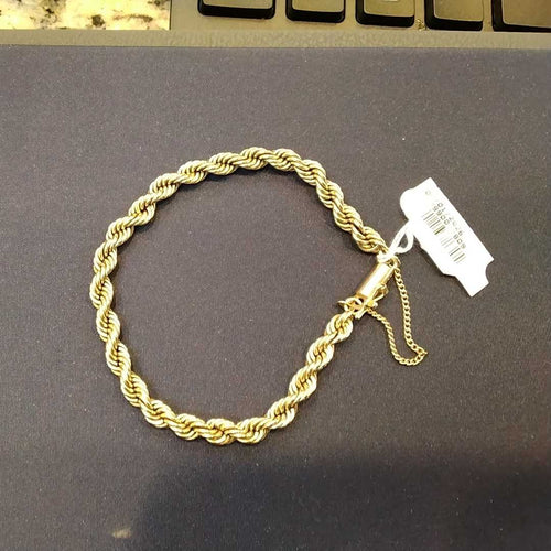 Rope Bracelet - Yellow Gold 14k (.585) 15.2 grams 6 inch